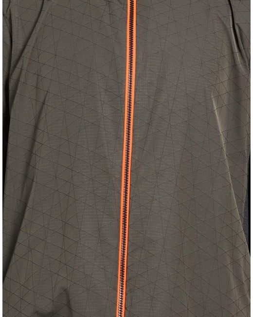 Sease Gray Jacket Nylon, Polyester for men