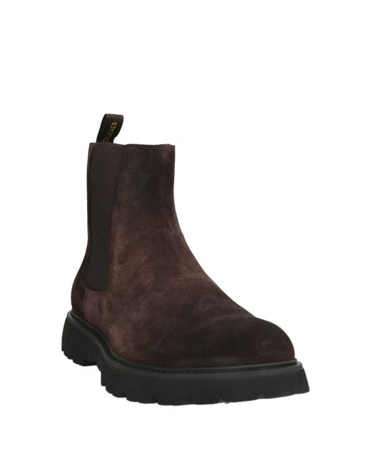 Doucal's Brown Ankle Boots for men
