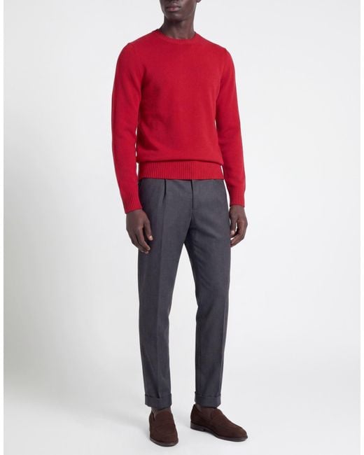 Pullover Drumohr de hombre de color Red
