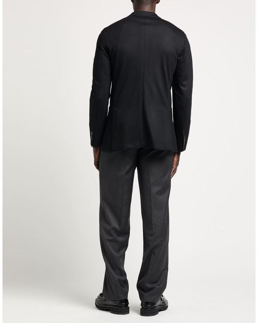 Boglioli Black Blazer for men
