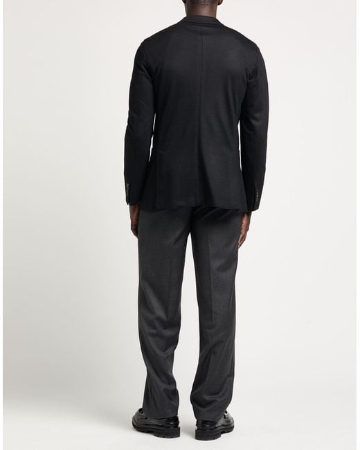 Boglioli Black Blazer for men