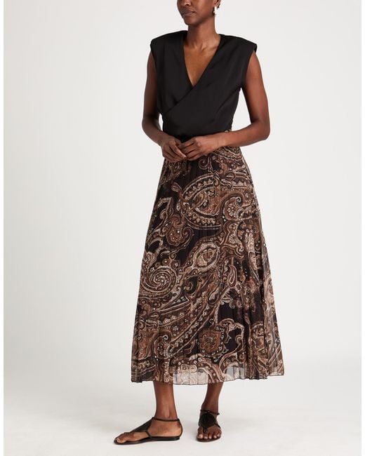 Kaos Brown Maxi Skirt