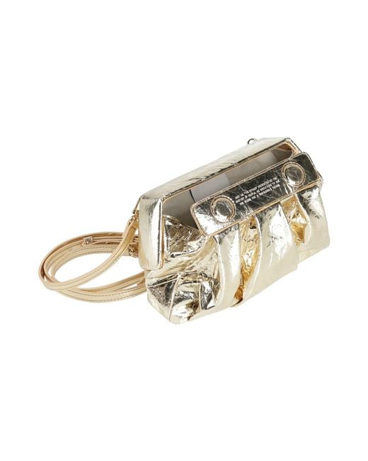 THEMOIRÈ Metallic Handbag Pineapple Fiber