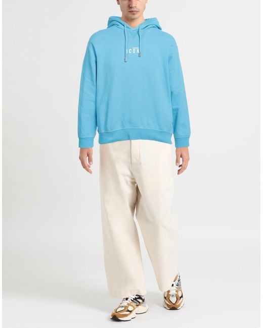 DSquared² Blue Sweatshirt for men