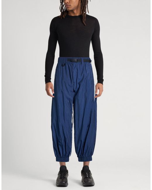 Y-3 Blue Pants for men