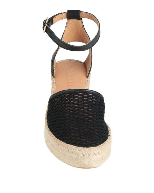 KARIDA Black Espadrilles
