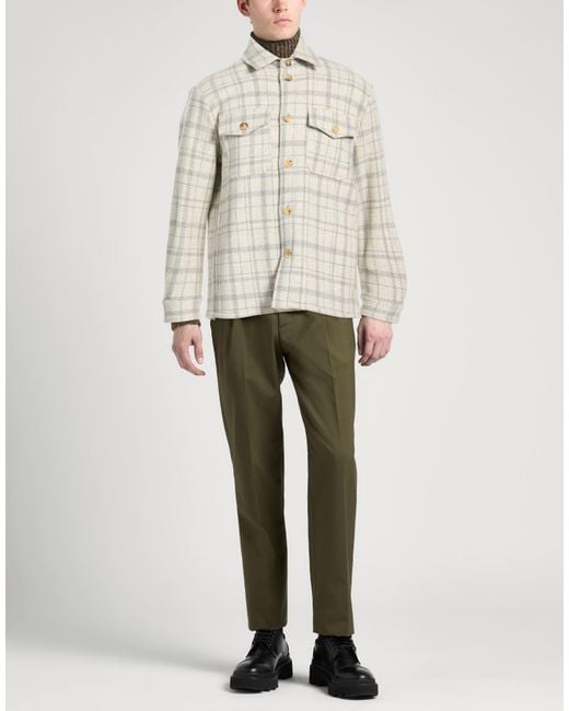 Ballantyne White Jacket Wool, Cashmere for men