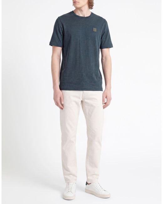 Jacob Cohen Blue Deep T-Shirt Cotton, Cashmere for men