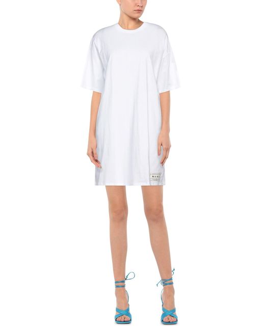 NA-KD White Short Dress