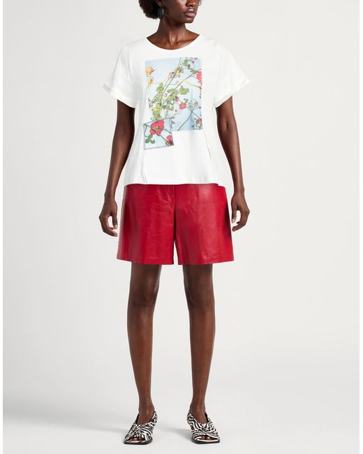 T-shirt High en coloris White