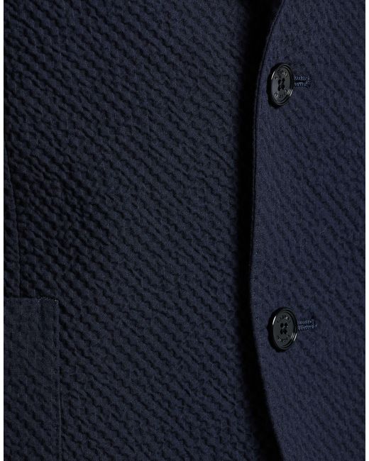 Lardini Blue Suit Cotton, Elastane for men