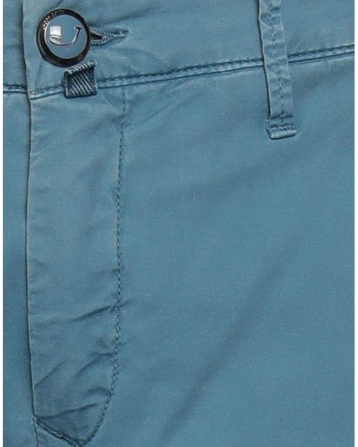 Jacob Coh?n Blue Pastel Pants Cotton, Elastane, Polyester for men