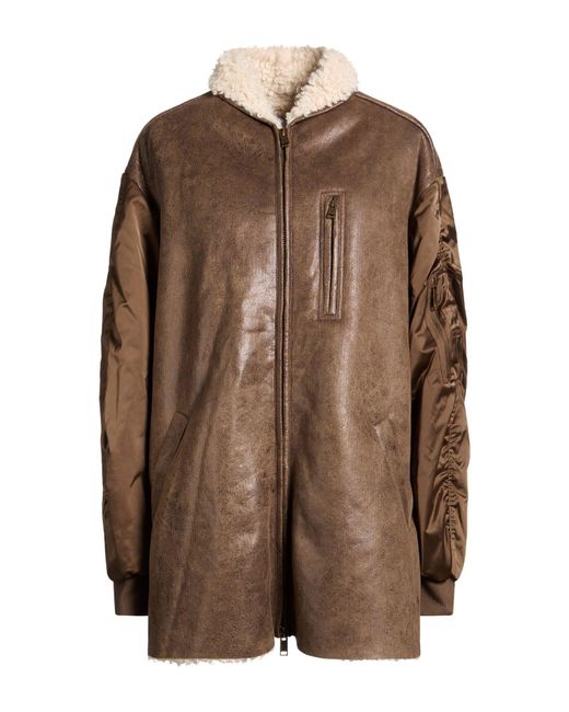 Isabel Marant Brown Shearling & Teddy