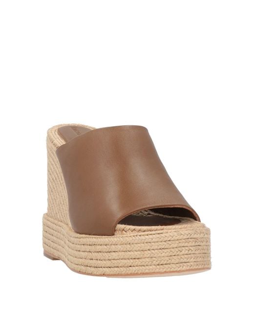 Paloma Barceló Natural Espadrilles
