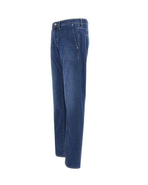 Pantalon en jean Incotex pour homme en coloris Blue