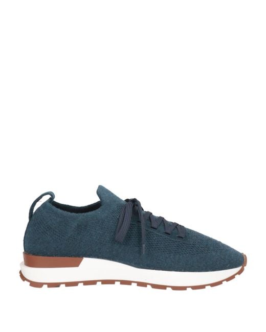 Gran Sasso Blue Sneakers for men