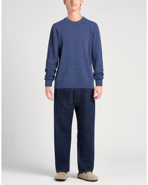 Altea Blue Midnight Sweater Virgin Wool, Cashmere for men