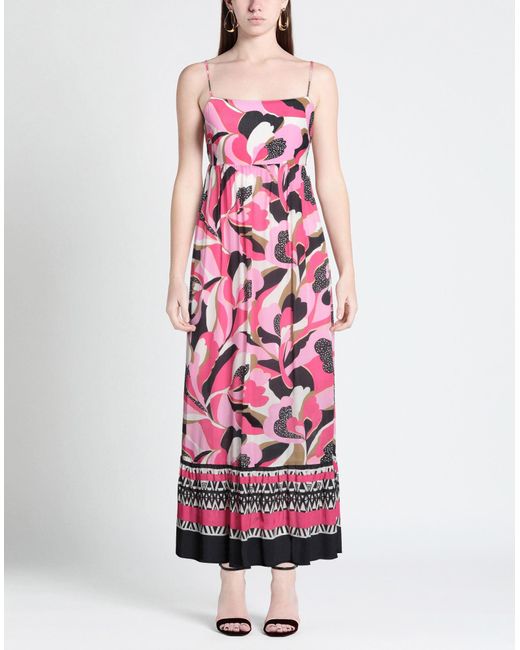 EMMA & GAIA Pink Maxi Dress