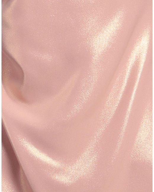 Siste's Pink Maxi Dress Polyester, Elastane