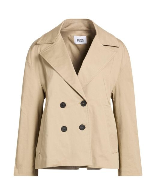 Alpha Studio Natural Jacket Cotton, Elastane