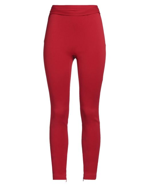 Dolce & Gabbana Red Leggings