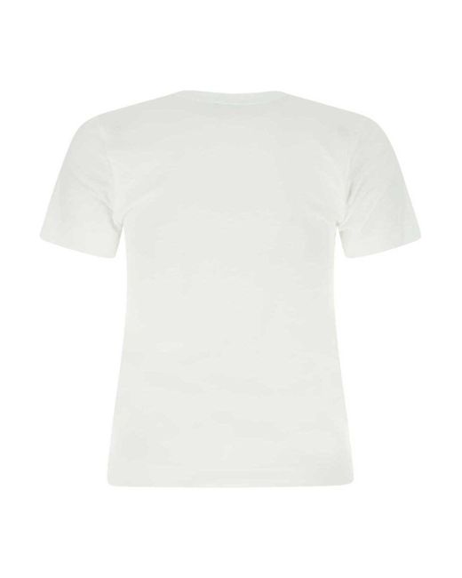 T-shirt COMME DES GARÇONS PLAY en coloris White