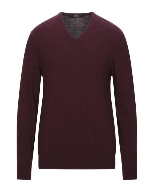 Liu Jo Purple Sweater for men