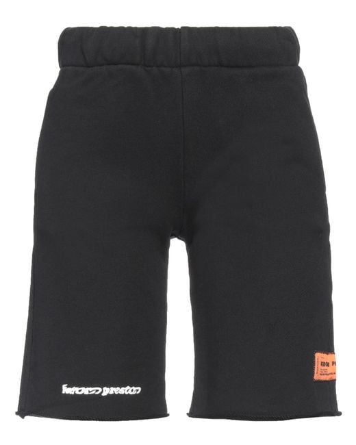 Heron Preston Black Shorts & Bermuda Shorts
