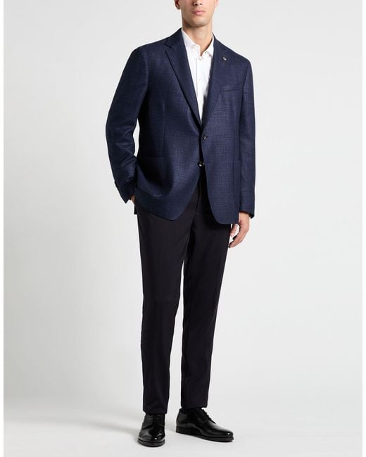 Lardini Blue Blazer for men