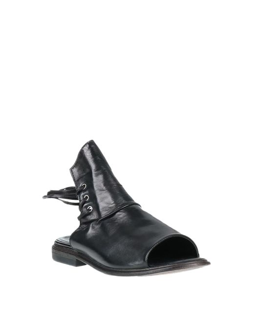 shotof Black Sandals Soft Leather