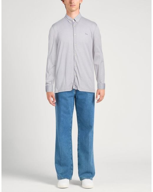 Harmont & Blaine Blue Shirts for men