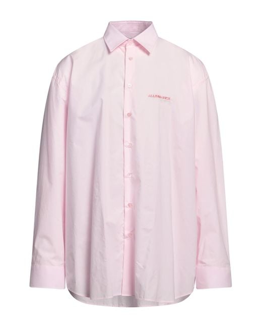 Raf Simons Pink Shirt for men