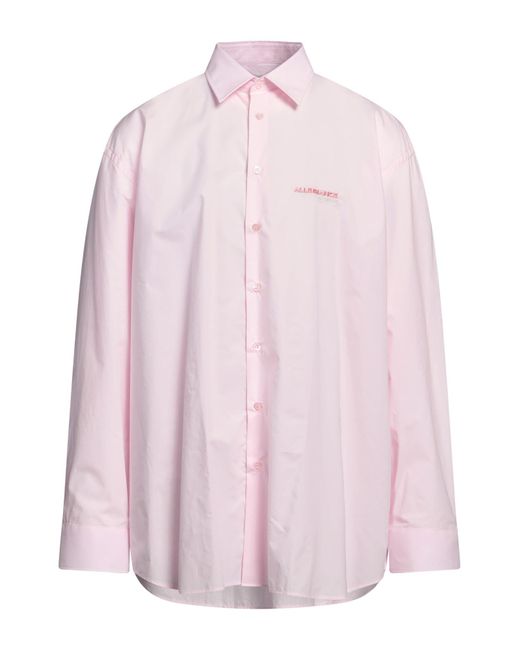 Camicia di Raf Simons in Pink da Uomo