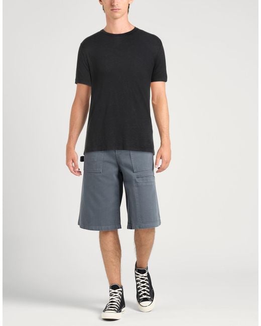 Alpha Studio Black T-Shirts for men