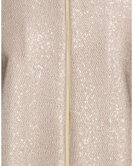 Herno Brown Sand Jacket Virgin Wool, Polyamide