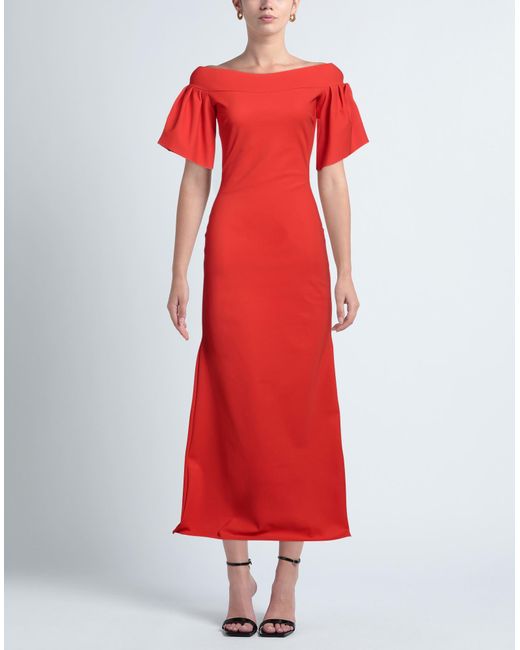 La Petite Robe Di Chiara Boni Red Maxi Dress