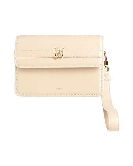 Amiri Natural Handbag Cow Leather