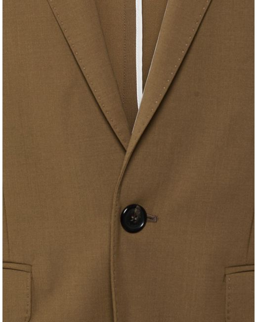 DSquared² Natural Suit Virgin Wool, Elastane for men