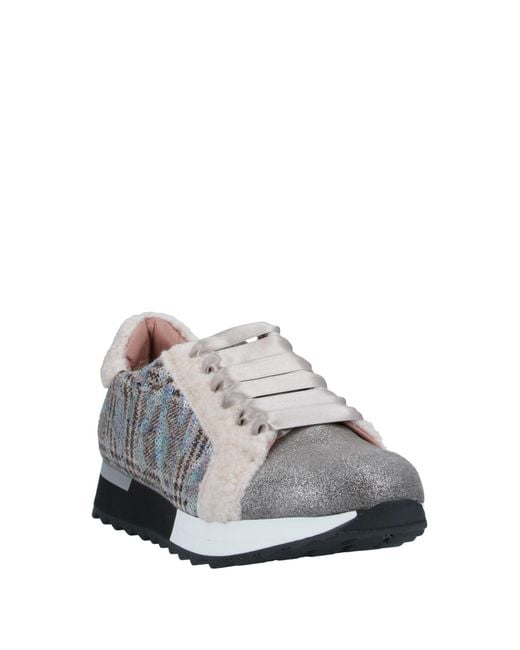Pollini Gray Sneakers