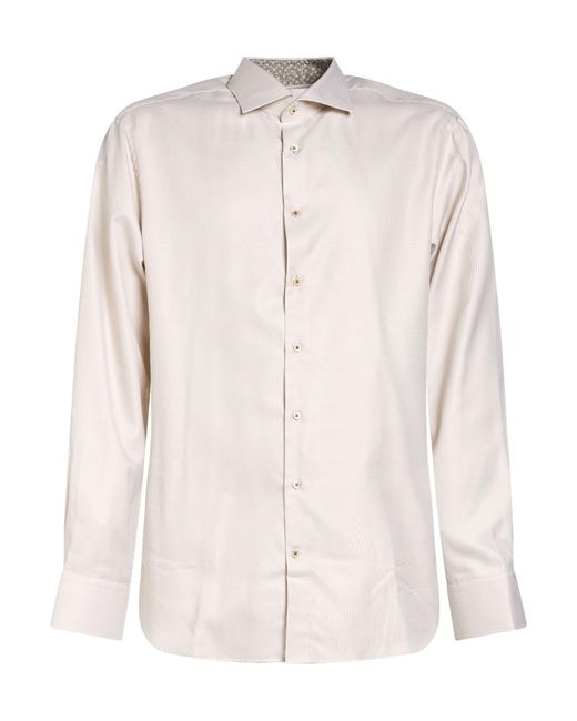 Camicia di Stenstroms in Pink da Uomo