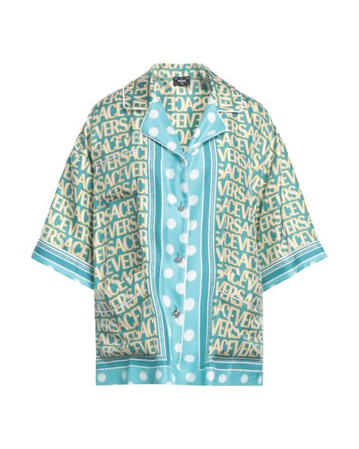 Chemise Versace en coloris Blue