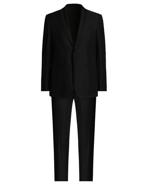 Gai Mattiolo Black Suit for men