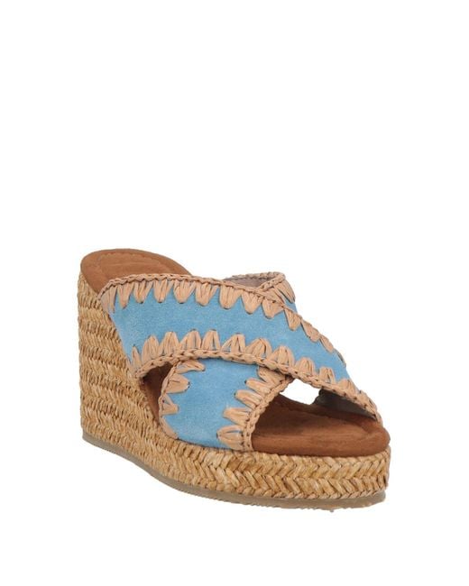 Mou Blue Espadrilles