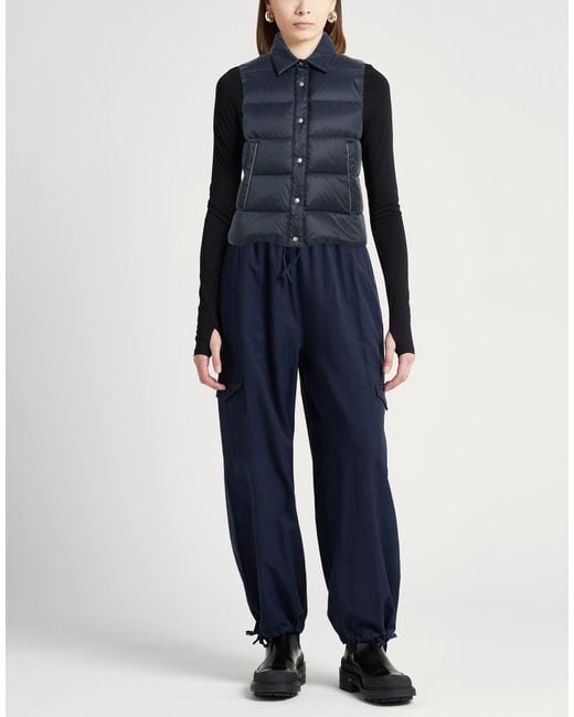 Peserico Blue Vest Nylon