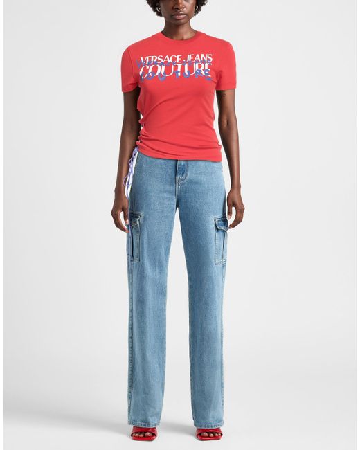 Versace Jeans Couture Red T-shirts
