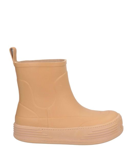 Palm Angels Brown Ankle Boots