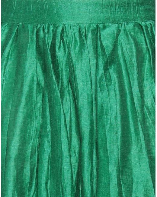 Akep Green Midi Skirt