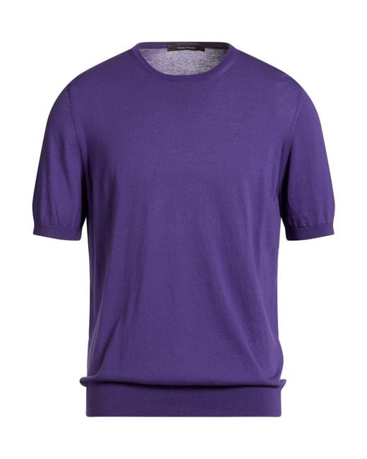 Tagliatore Purple Jumper for men
