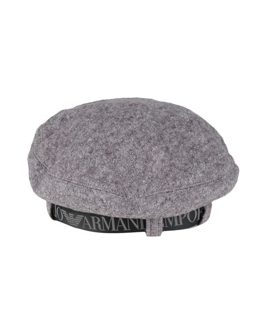 Emporio Armani Gray Hat