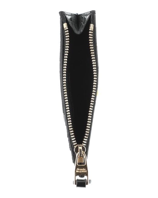 McQueen Black Cardholder